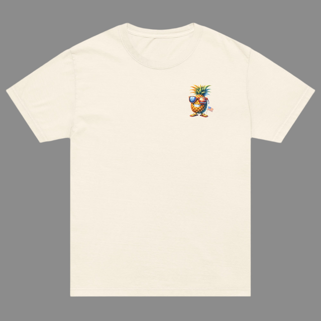 Patriotic Pineapple Unisex oversized t-shirt
