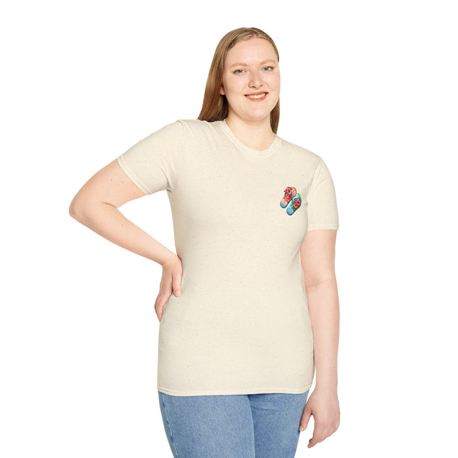 Island Life Unisex T-Shirt | Tropical Flip Flop Graphic Tee