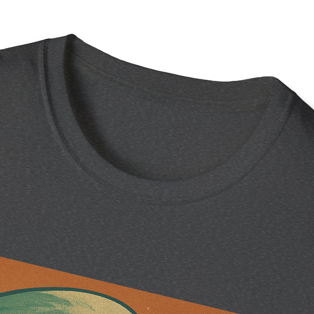 Frankenstein Surfing Halloween Holiday Unisex Graphic Tee