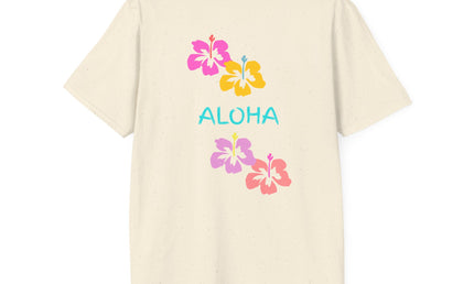 Aloha Hibiscus Tropical Summer Tee
