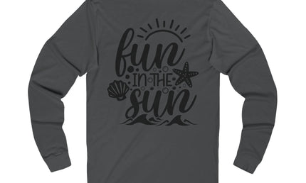 Fun in the Sun Long Sleeve Unisex Tee for Beach Lovers