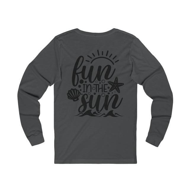 Fun in the Sun Long Sleeve Unisex Tee for Beach Lovers