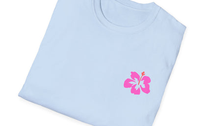 Aloha Hibiscus Tropical Summer Tee