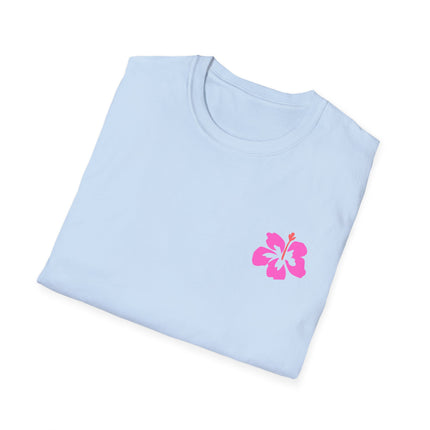 Aloha Hibiscus Tropical Summer Tee