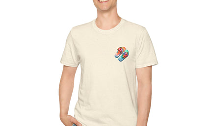 Island Life Flip Flop T-Shirt, Summer Vibes Tee