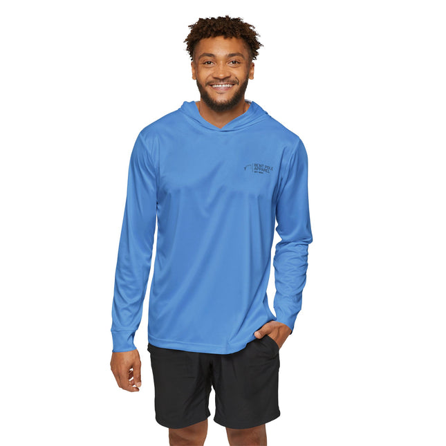 Sailfish Reel Salty Graphic Performance Hoodie Shirt UPF+50