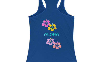 Aloha Tropical Women's Racerback Tank