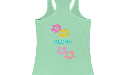 Aloha Tropical Women's Racerback Tank