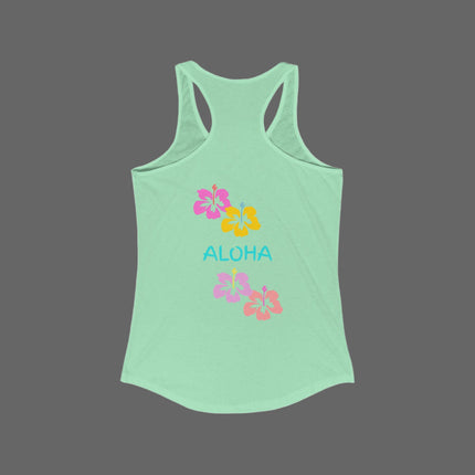 Aloha Tropical Women's Racerback Tank