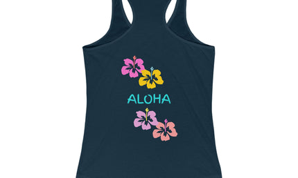Aloha Tropical Women's Racerback Tank