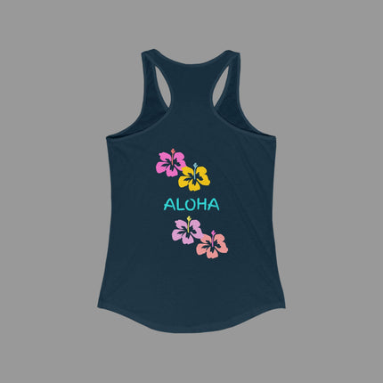 Aloha Tropical Women's Racerback Tank