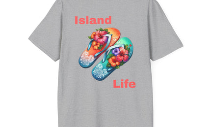 Island Life Flip Flop T-Shirt, Summer Vibes Tee