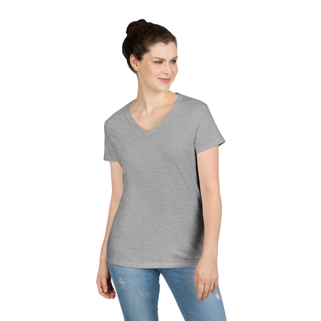 Lime Coconut Pineapple Ladies' V-Neck T-Shirt
