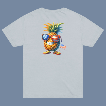 Patriotic Pineapple Unisex oversized t-shirt