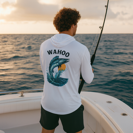 Wahoo Graphic Performance Hoodie Shirt UPF+50