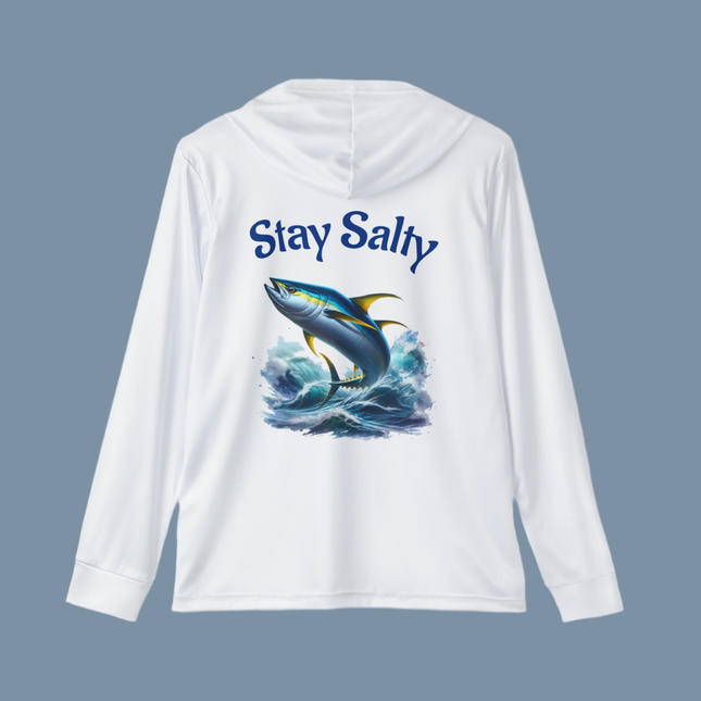 Tuna Stay Salty Graphic Performance Hoodie Shirt UPF+50