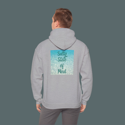 Salty State of Mind Graphic Hoodie, Unisex Sweatshirt