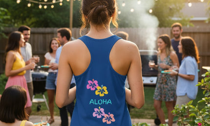 Aloha Tropical Women's Racerback Tank