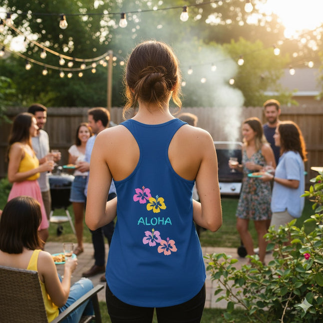 Aloha Tropical Women's Racerback Tank