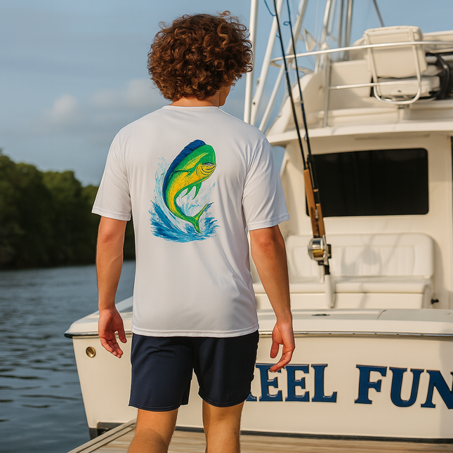 Mahi-Mahi Unisex performance crew neck t-shirt