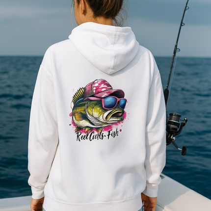 Real Girls Fish Hoodie, Unisex Sweatshirt