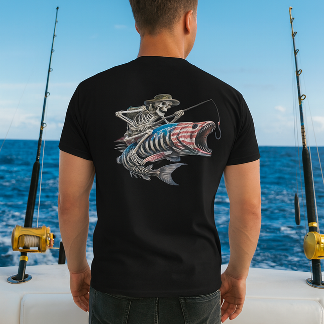 Keep it Reel Fish Skeleton Unisex classic tee