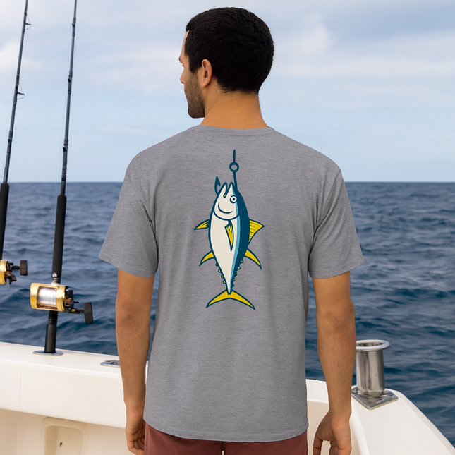 Tuna Graphic Men’s premium heavyweight tee
